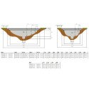 Trampoline Dynamic avec dalles de sécurité - 275x458cm - Exit Toys