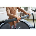 Trampoline sur pieds Tiggy - noir/gris - avec barre - Exit Toys