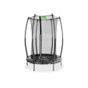 Trampoline sur pieds Tiggy - noir/gris - avec filet - Exit Toys