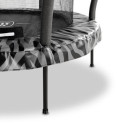 Trampoline sur pieds Tiggy - noir/gris - avec filet - Exit Toys