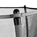 Trampoline sur pieds Tiggy - noir/gris - avec filet - Exit Toys