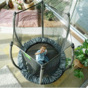 Trampoline sur pieds Tiggy - noir/gris - avec filet - Exit Toys