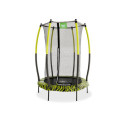 Trampoline sur pieds Tiggy - noir/vert - avec filet - Exit Toys