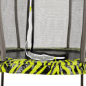 Trampoline sur pieds Tiggy - noir/vert - avec filet - Exit Toys