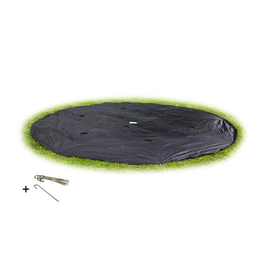 Housse diam. 366cm pour trampolines enterrés niveau sol - Exit Toys