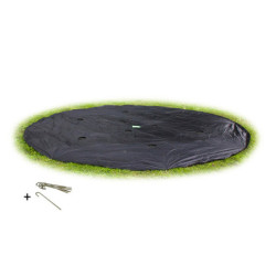 Housse diam. 427cm pour trampolines enterrés niveau sol - Exit Toys