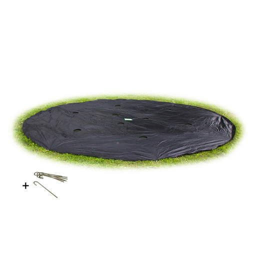 Housse diam. 427cm pour trampolines enterrés niveau sol - Exit Toys