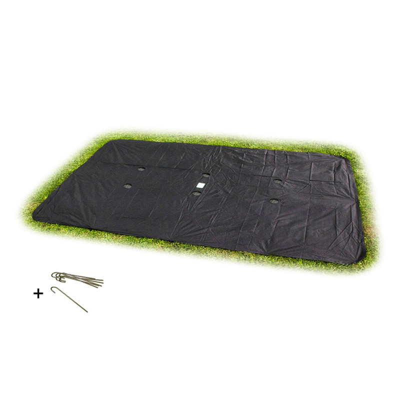Housse 275x458cm pour trampolines enterrés niveau sol - Exit Toys