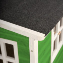 Cabane de jeux en bois Loft 100 - coloris vert - Exit Toys