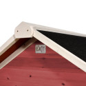Cabane de jeux en bois Loft 100 - coloris rouge - Exit Toys