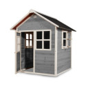 Cabane de jeux en bois Loft 100 - coloris gris - Exit Toys