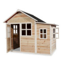Cabane de jeux en bois Loft 150 - coloris naturel - Exit Toys