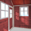 Cabane de jeux en bois Loft 150 - coloris rouge - Exit Toys