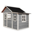 Cabane de jeux en bois Loft 150 - coloris gris - Exit Toys