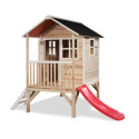 Cabane de jeux en bois Loft 300 - coloris naturel - Exit Toys