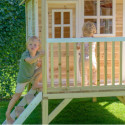 Cabane de jeux en bois Loft 300 - coloris naturel - Exit Toys