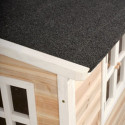 Cabane de jeux en bois Loft 350 - coloris naturel - Exit Toys