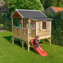 Cabane de jeux en bois Loft 350 - coloris naturel - Exit Toys