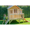 Cabane de jeux en bois Loft 350 - coloris naturel - Exit Toys