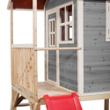 Cabane de jeux en bois Loft 350 - coloris gris - Exit Toys