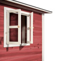 Cabane de jeux en bois Loft 500 - coloris rouge - Exit Toys
