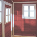 Cabane de jeux en bois Loft 500 - coloris rouge - Exit Toys