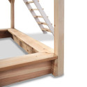 Cabane de jeux en bois Loft 500 - coloris gris - Exit Toys