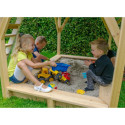 Cabane de jeux en bois Loft 500 - coloris gris - Exit Toys