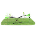 Tap-cul Spinner - rotatif - vert et noir - Exit Toys