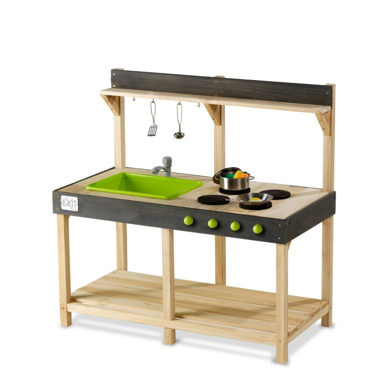 Cuisine d'extérieur Yummi 100 en bois massif - Exit Toys