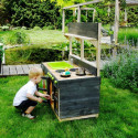 Cuisine d'extérieur Yummi 200 en bois massif - Exit Toys