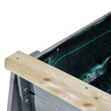 Carré potager Aksent XL en bois massif - Exit Toys