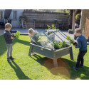 Carré potager Aksent XL en bois massif - Exit Toys