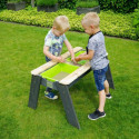Table de jeux en bois massif avec 2 bacs amovibles - Exit Toys