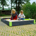 Bac à sable 200x140cm en bois avec cuisine Aksent - Exit Toys