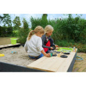Bac à sable 200x140cm en bois avec cuisine Aksent - Exit Toys
