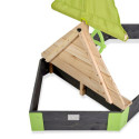 Bac à sable bateau 190x90cm en bois massif Aksent - Exit Toys