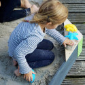 Bac à sable en bois massif 160x140cm - hexagonal - Aksent - Exit Toys