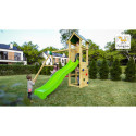 Station de jeux Charly en bois traité - balançoire double - FUNGOO