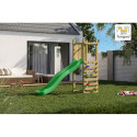 Station de jeux Funny 3 en bois traité - toboggan 220cm - FUNGOO