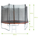 Trampoline avec diam. 305cm en acier et sur pieds Jou - Trigano Jardin