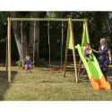 Portique amusant 2 balançoires+toboggan - Arroba - Trigano Jardin