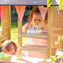 Cabane de jeux en bois Hika - naturel - conception ouverte - Exit Toys