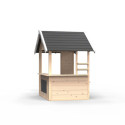 Cabane de jeux en bois Hika - naturel - conception ouverte - Exit Toys