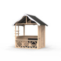 Cabane de jeux en bois Hika - naturel - conception ouverte - Exit Toys