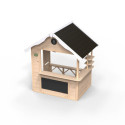 Cabane de jeux en bois Hika - naturel - conception ouverte - Exit Toys