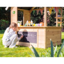 Cabane de jeux en bois Hika - naturel - conception ouverte - Exit Toys
