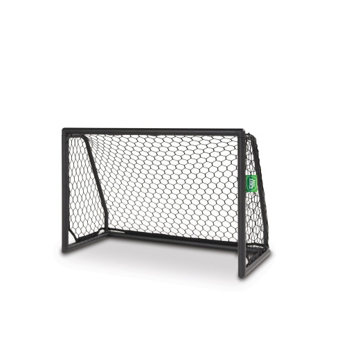 But de football Scala en aluminium noir - 120x80cm - Exit Toys