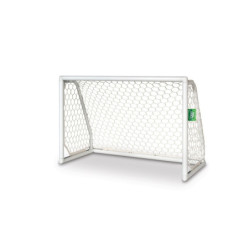 But de football Scala en aluminium blanc - 120x80cm - Exit Toys