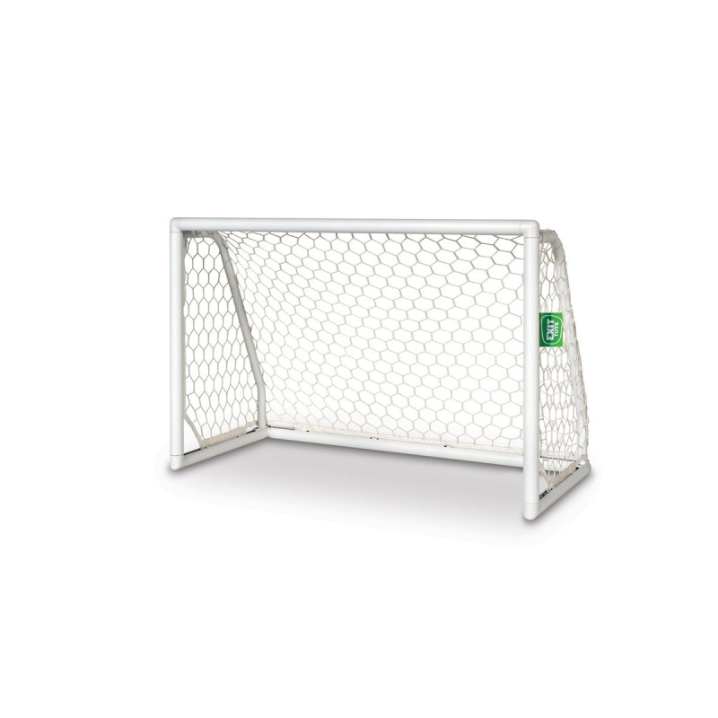 But de football Scala en aluminium blanc - 120x80cm - Exit Toys